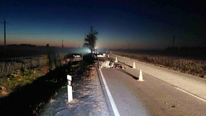 Место ДТП | Фото: пресс-служба регионального УМВД