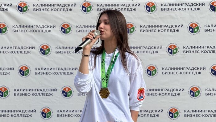 Два золота и серебро: студентка Калининградского бизнес-колледжа Анна Москаленко победила в финале чемпионата «Профессионалы» - Новости Калининграда