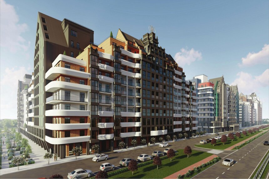 Архитектура, которая пугает: градсовет раскритиковал застройку на улице Молодой Гвардии в Калининграде | Фото из представленной концепции