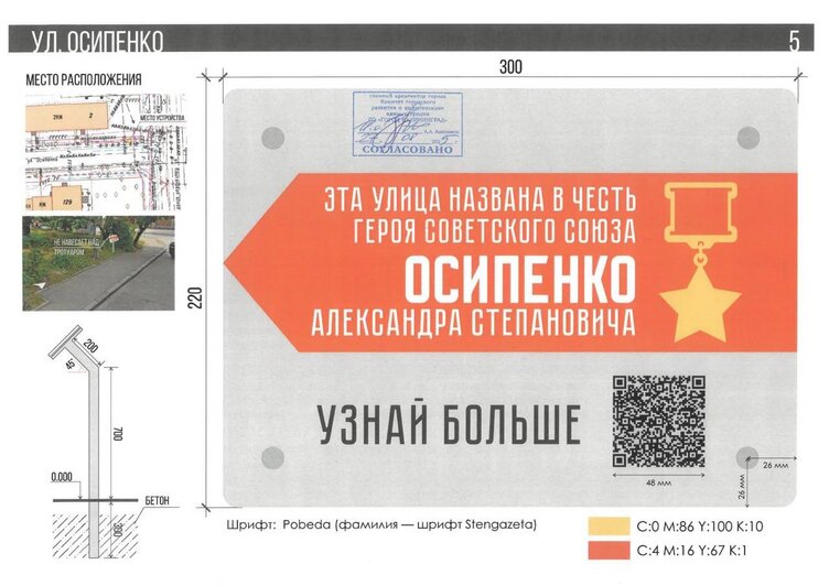 В Калининграде улицы героев Великой Отечественной войны снабдят QR-кодами с историей подвига - Новости Калининграда | Иллюстрации: администрация Калининграда 