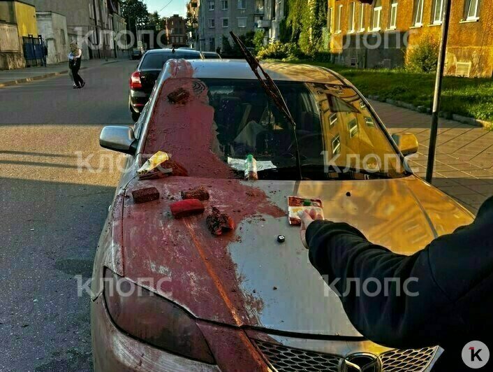 Облили едкой краской, прокололи колёса и разбили окно: жительнице Черняховска неизвестные вандалы изуродовали машину (фото, видео)   - Новости Калининграда | Фото: Татьяна
