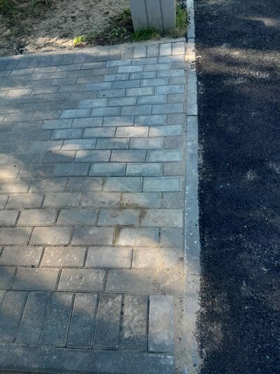 В Южном парке восстановили тротуар, повреждённый при ремонте теплотрассы (фото)  - Новости Калининграда | Фото: Дирекция ландшафтных парков 