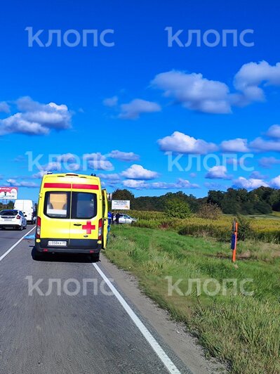 Под Калининградом мотоциклист попал в смертельное ДТП: свидетели сняли ужасающую картину на трассе (видео) - Новости Калининграда | Фото: очевидец 