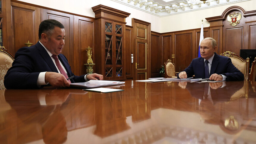 Путин назначил губернатора Тверской области своим полпредом на Северо-Западе - Новости Калининграда | Фото: пресс-служба правительства Тверской области