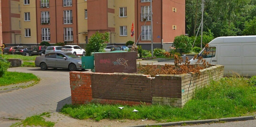 На двух улицах Калининграда оборудуют новые мусорные площадки - Новости Калининграда | Фото, эскизы: администрация Калининграда