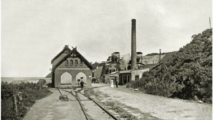 Королевский янтарный завод, шахта «Анна» (1900-1912 гг.) | Фото: Prussia39.ru