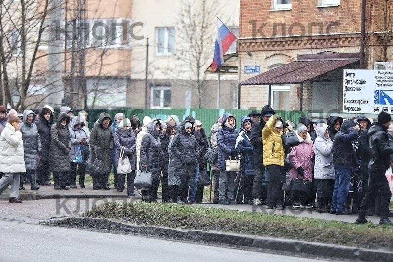 «Очередь в сотни метров, ожидающим принесли чай»: что происходит на Гагарина, где сотни калининградцев пытаются обновить транспортные карты - Новости Калининграда | Фото: Александр Подгорчук / «Клопс»