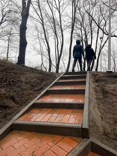 Фонари, лестницы, дорожки: в Филино благоустроили спуск к морю (фото)  - Новости Калининграда | Фото: администрация Светлогорского городского округа 