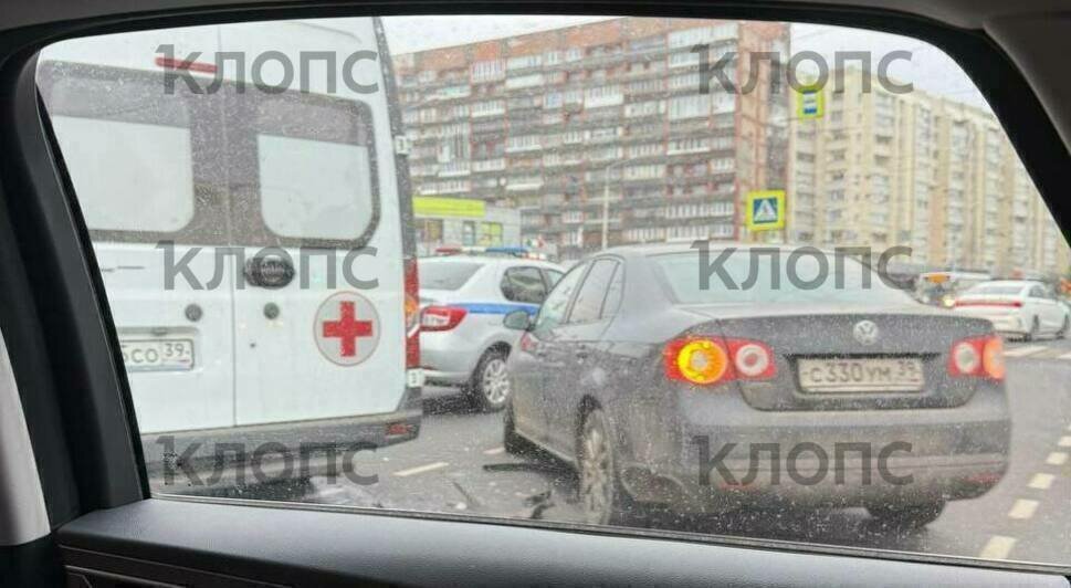 Одна авария: карта пробок в Калининграде на утро среды - Новости Калининграда | Фото: очевидец
