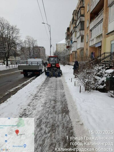 Зарайская, Артиллерийская, Баранова: мэрия показала уборку калининградских улиц (фото) - Новости Калининграда | Фото: пресс-служба администрации Калининграда