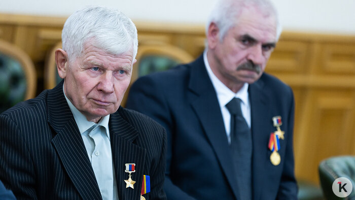 Валерий Фадеев и Сергей Баринов | Фото: Александр Подгорчук / «Клопс»