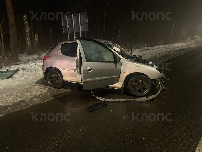 Муж пострадавшей девушки-водителя Peugeot просит откликнуться очевидцев ДТП | Фото: Александр 