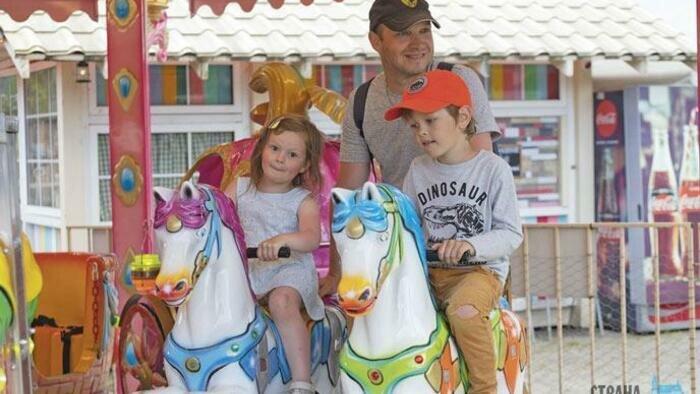 В парках отдыха  заработали аттракционы