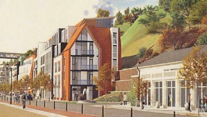 В Светлогорске застроят линию вдоль нового променада 