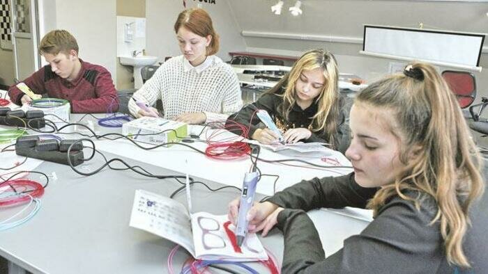 Школа в Домново сделала скачок во времени