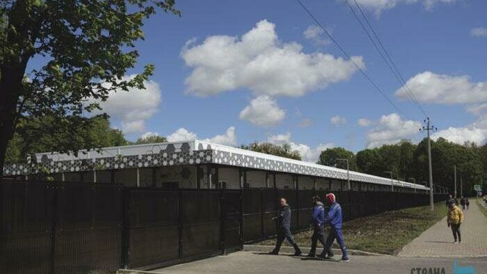 Военную больницу построили за 56 дней 