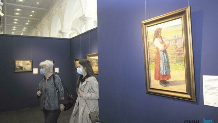 Васнецов и Кустодиев «встретились» через сто лет