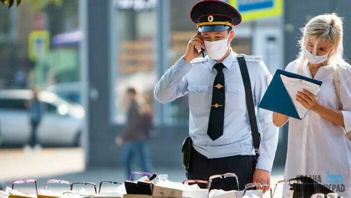 Рейды по борьбе с нелегальной уличной торговлей в Калининграде стали ежедневными 