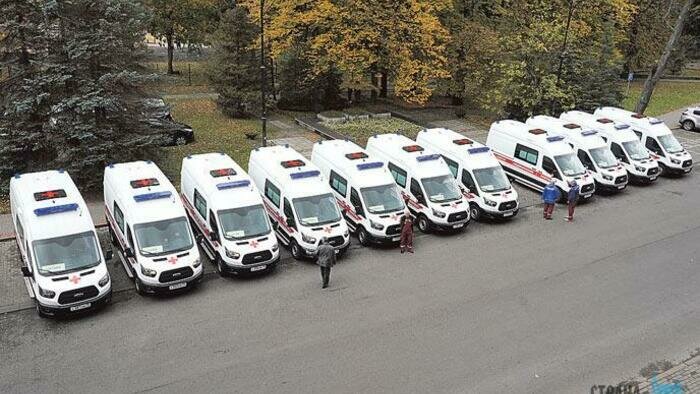 Автопарк скорой помощи увеличился на сорок две машины