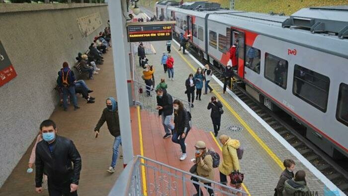 Электрички перешли  на зимнее расписание