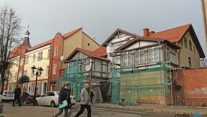 С электрички на стройку 