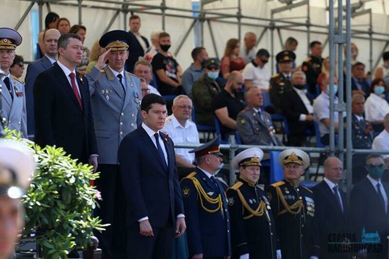Парад Победы в Калининграде. 24 июня 2020 года