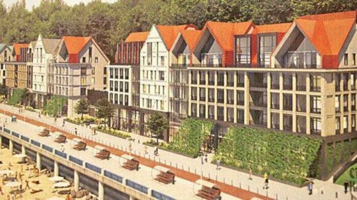 В Светлогорске застроят линию вдоль нового променада 