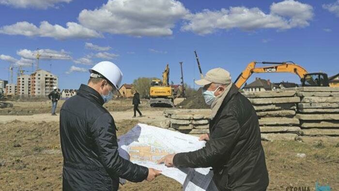 Стройка началась  по расписанию