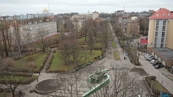 У танка появятся детская  и спортивная площадки