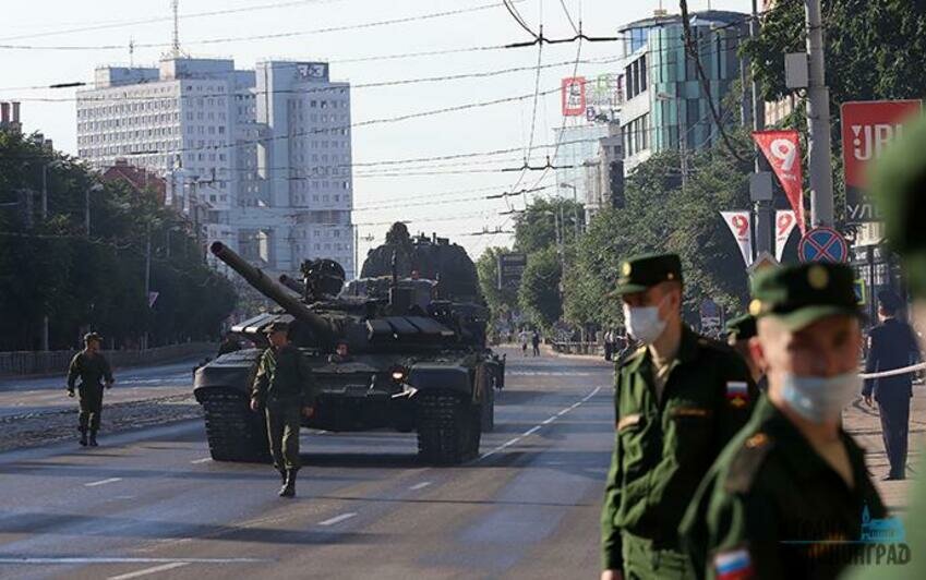 Парад Победы в Калининграде. 24 июня 2020 года