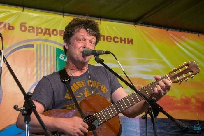 Анатолий Шенберг на главной сцене фестиваля «Балтийская Ухана» в 2017 году