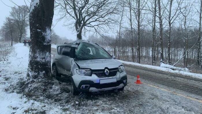 Снежные выходные: 61 ДТП, из них шесть с пострадавшими