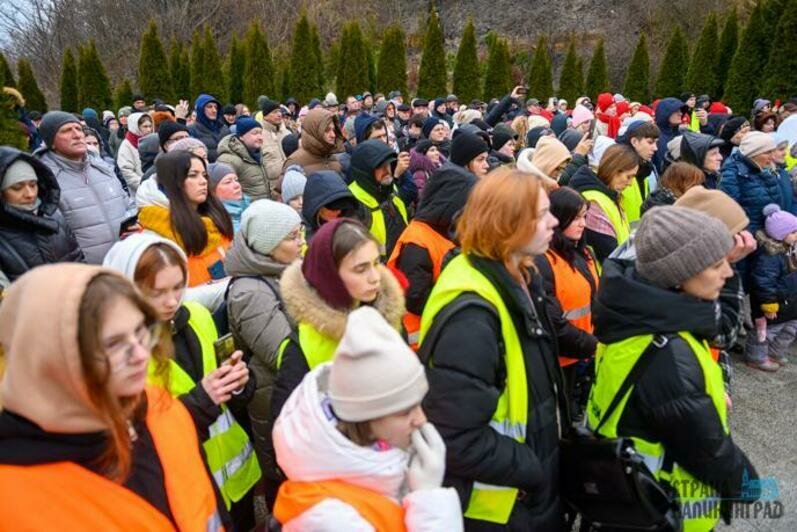 На «Марше жизни» в Янтарном побывал фотокорреспондент «СК»