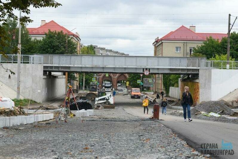 Ремонт моста на Суворова