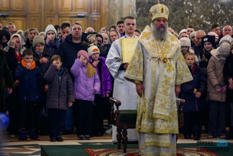 В калининградских храмах прошли ночные рождественские богослужения