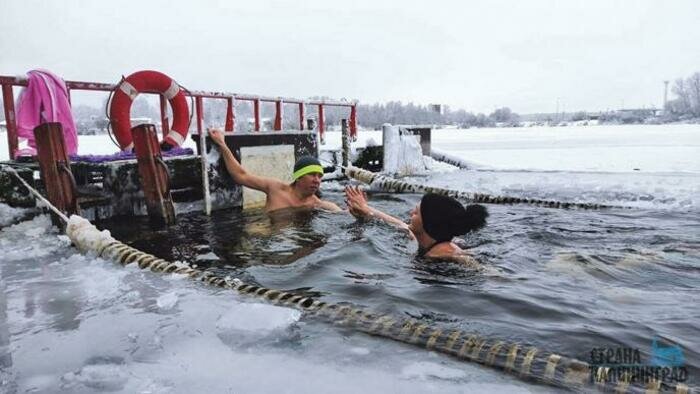 «Янтарные моржи» установили рекорд Европы