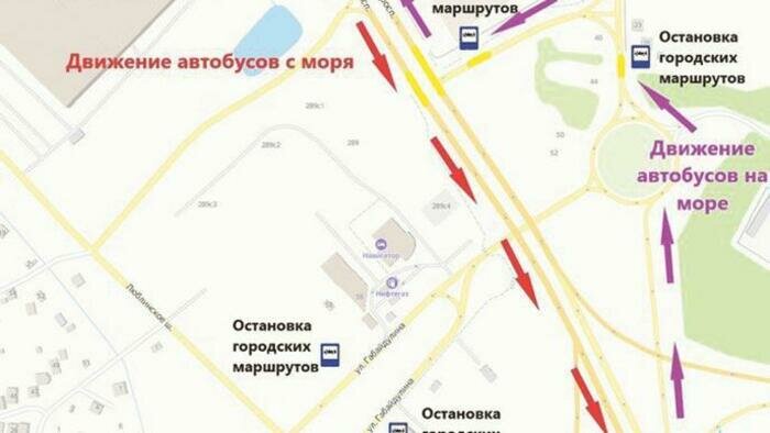 Возле Чкаловска автобусы поменяют маршрут