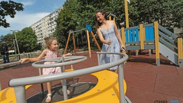 Площадку тестируют дети