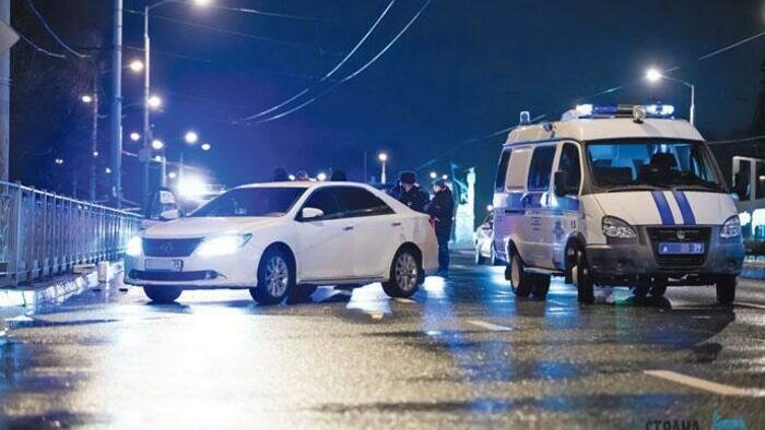 В центре Калининграда водители устроили перестрелку 