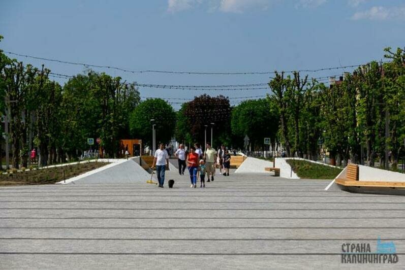 В Светлом — новая набережная