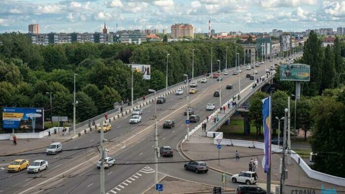 В Калининграде из-за ремонта частично перекрывают эстакадный мост