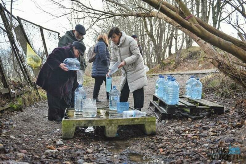 Анализ воды в подземных  источниках     