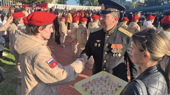 В «Юнармию» приняли еще 350 ребят 