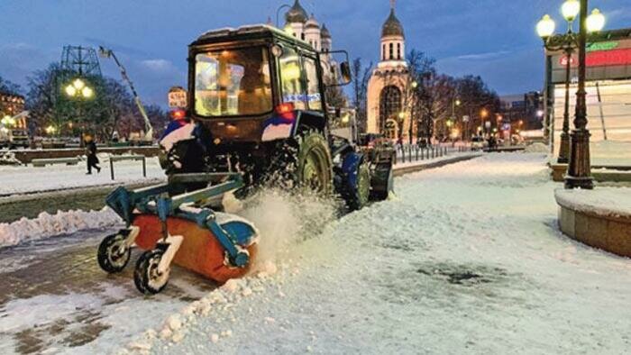 На Новый год мокрый снег и ветер 