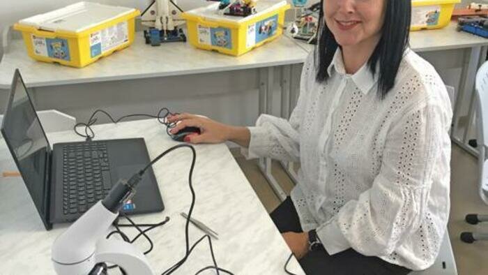 В Калининской школе учатся собирать луноходы 