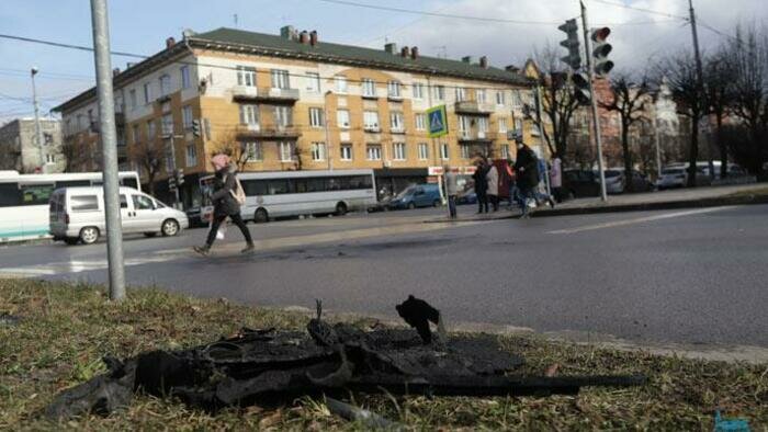 В разбитой машине сгорел пассажир 