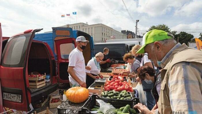 Ярмарка в Калининграде переехала
