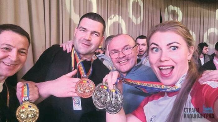 Привезли с чемпионата мира полный комплект наград