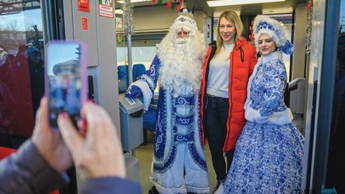К морю неделю ездил «Новогодний экспресс»