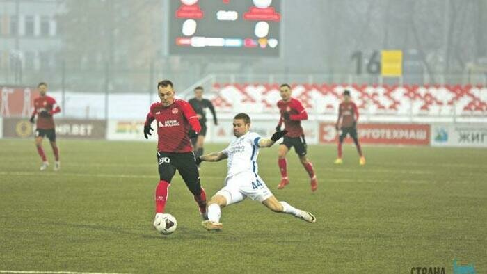 Победили  в 13-градусный мороз